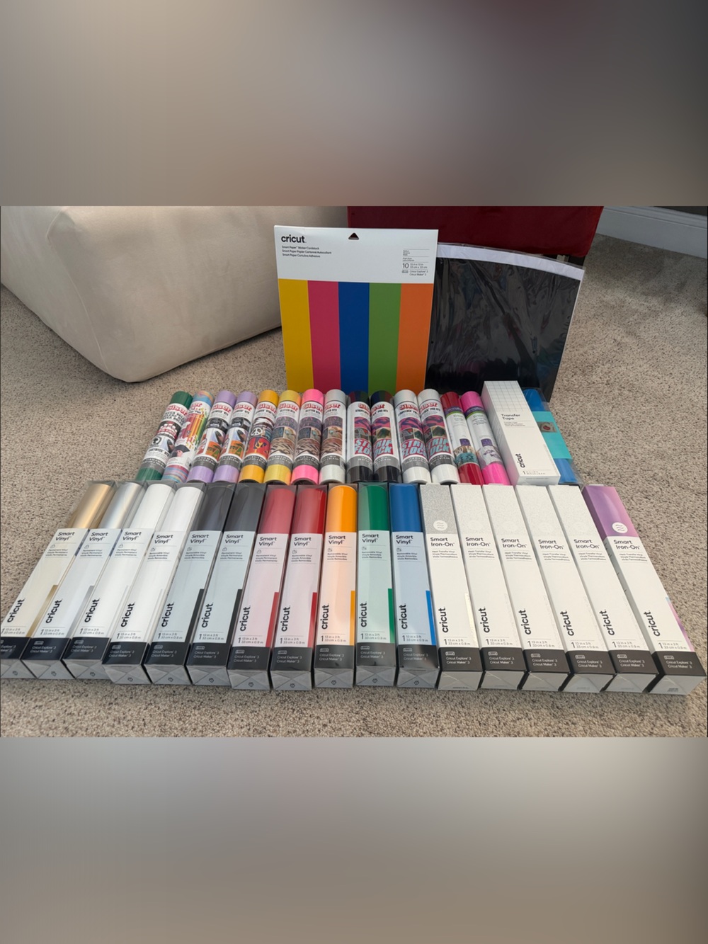Cricut Vinyl everything in picture included